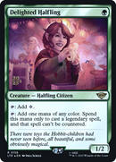 Delighted Halfling [The Lord of the Rings: Tales of Middle-Earth Prerelease Promos]