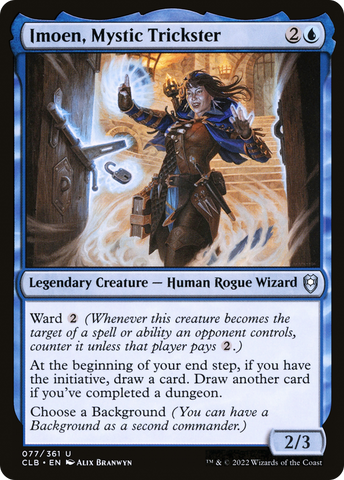 Imoen, Mystic Trickster [Commander Legends: Battle for Baldur's Gate]