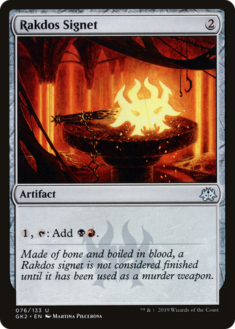 Rakdos Signet [Ravnica Allegiance Guild Kit]