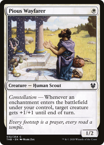Pious Wayfarer [Theros Beyond Death]