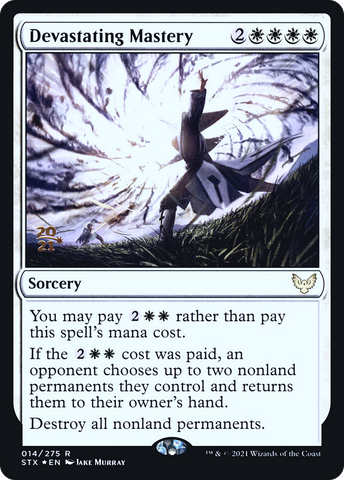 Devastating Mastery [Strixhaven: School of Mages Prerelease Promos]