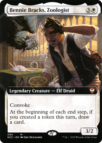 Bennie Bracks, Zoologist (Extended Art) [Streets of New Capenna Commander]