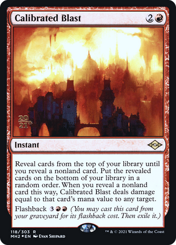 Calibrated Blast [Modern Horizons 2 Prerelease Promos]