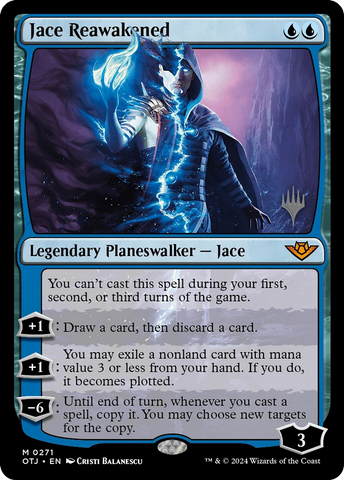 Jace Reawakened (Promo Pack) [Outlaws of Thunder Junction Promos]
