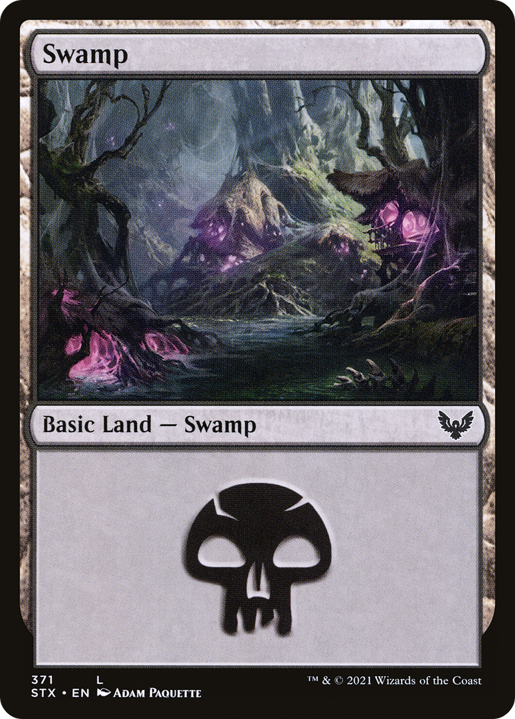 Swamp (371) [Strixhaven: School of Mages]