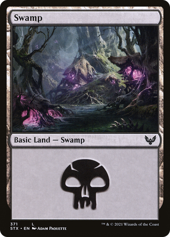 Swamp (371) [Strixhaven: School of Mages]