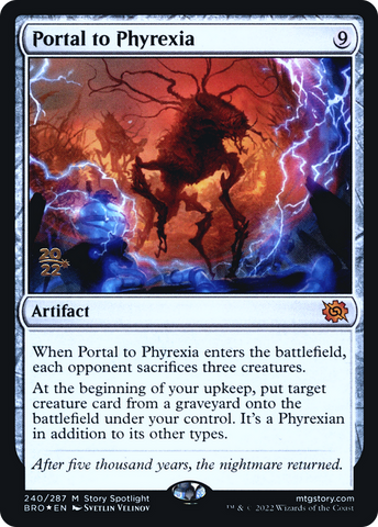 Portal to Phyrexia [The Brothers' War: Prerelease Promos]