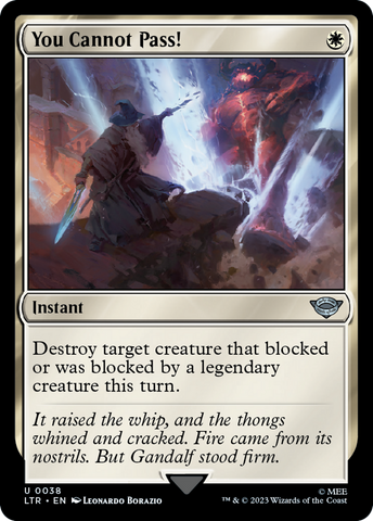 You Cannot Pass! [The Lord of the Rings: Tales of Middle-Earth]