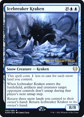 Icebreaker Kraken  [Kaldheim Prerelease Promos]