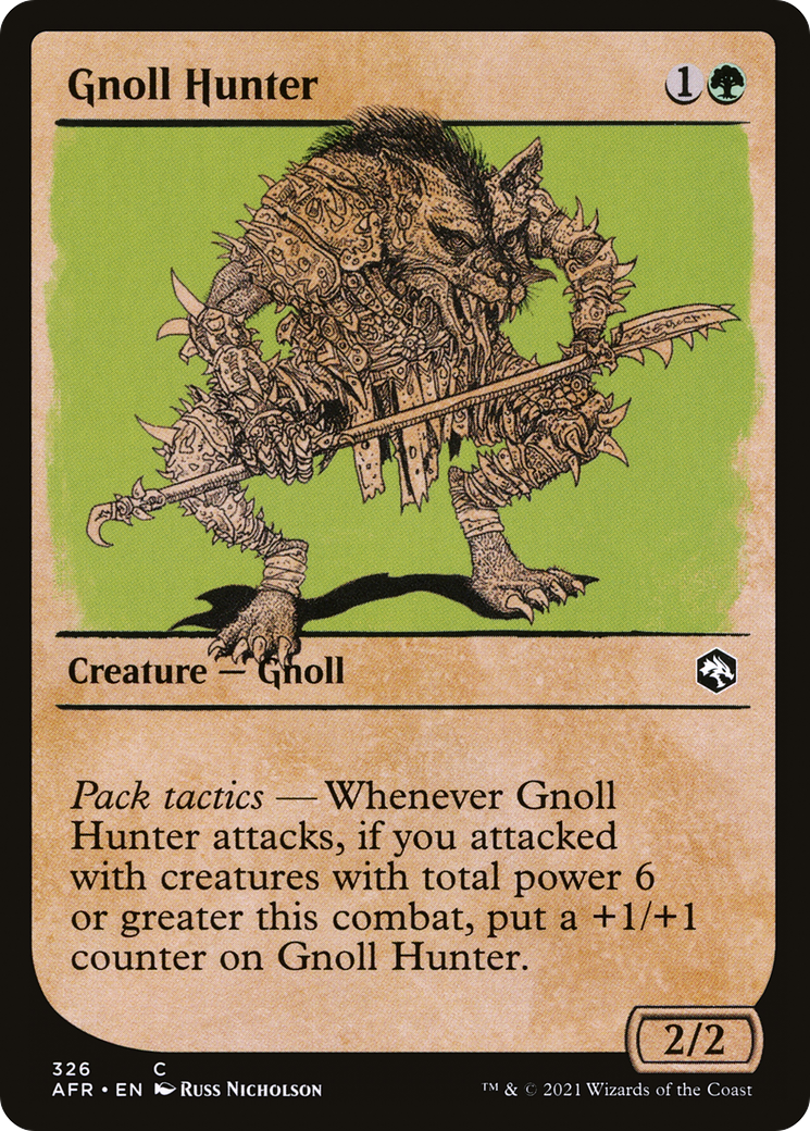 Gnoll Hunter (Showcase) [Dungeons & Dragons: Adventures in the Forgotten Realms]