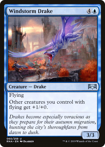 Windstorm Drake [Ravnica Allegiance]