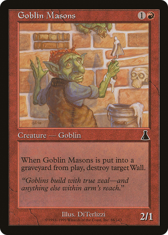 Goblin Masons [Urza's Destiny]