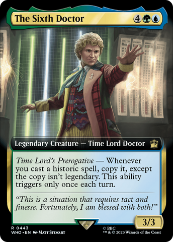 The Sixth Doctor (Extended Art) [Doctor Who]