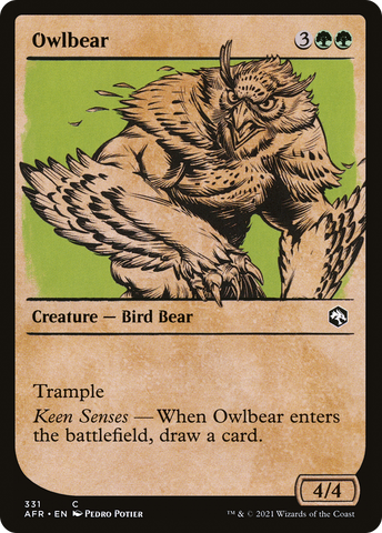 Owlbear (Showcase) [Dungeons & Dragons: Adventures in the Forgotten Realms]