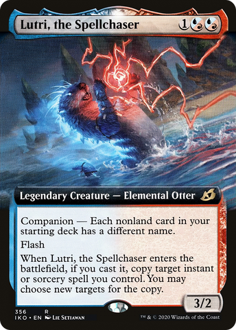Lutri, the Spellchaser (Extended Art) [Ikoria: Lair of Behemoths]