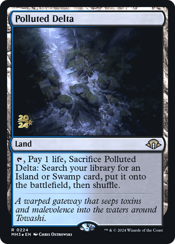 Polluted Delta [Modern Horizons 3 Prerelease Promos]