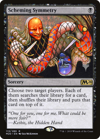 Scheming Symmetry (Promo Pack) [Core Set 2020 Promos]