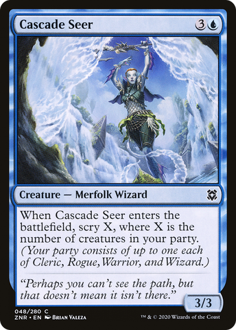 Cascade Seer [Zendikar Rising]