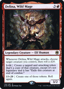 Delina, Wild Mage [Dungeons & Dragons: Adventures in the Forgotten Realms Prerelease Promos]