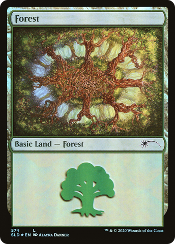 Forest (Plus One) (574) [Secret Lair Drop Promos]