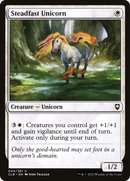 Steadfast Unicorn [Commander Legends: Battle for Baldur's Gate]