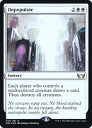 Depopulate [Streets of New Capenna Prerelease Promos]