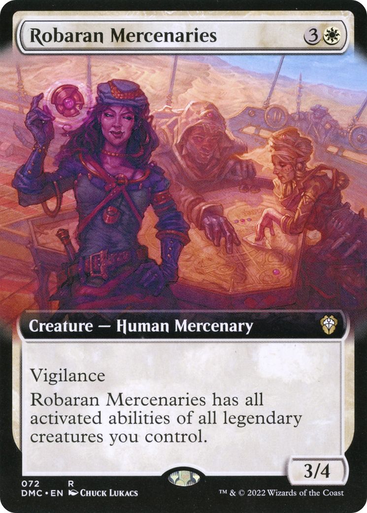 Robaran Mercenaries (Extended Art) [Dominaria United Commander]