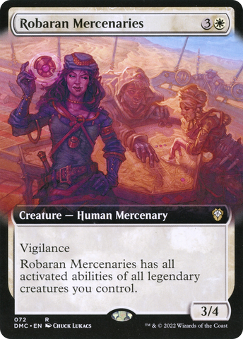 Robaran Mercenaries (Extended Art) [Dominaria United Commander]