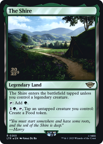 The Shire [The Lord of the Rings: Tales of Middle-Earth Prerelease Promos]