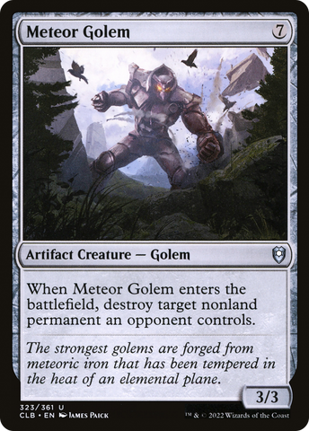 Meteor Golem [Commander Legends: Battle for Baldur's Gate]