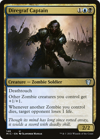 Diregraf Captain [Innistrad: Midnight Hunt Commander]