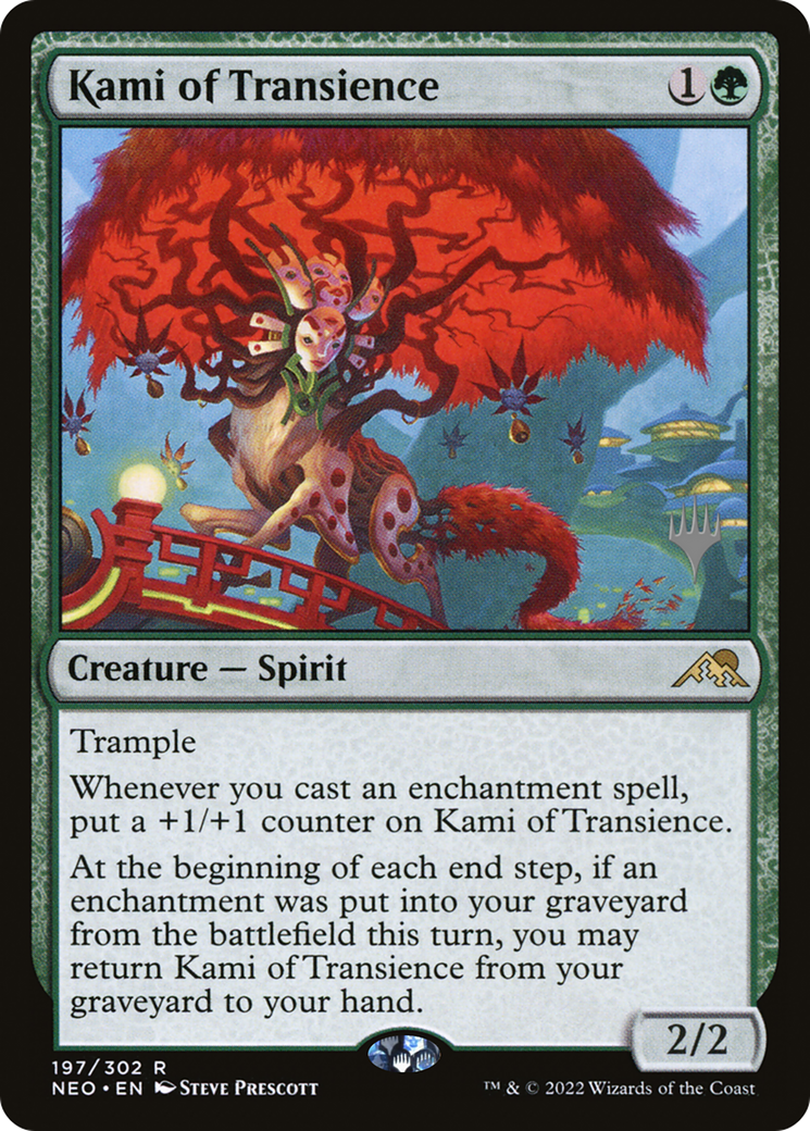 Kami of Transience (Promo Pack) [Kamigawa: Neon Dynasty Promos]