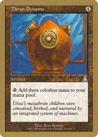 Thran Dynamo (Kai Budde) [World Championship Decks 1999]