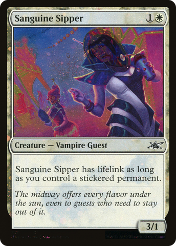 Sanguine Sipper (Galaxy Foil) [Unfinity]