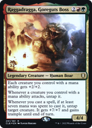 Raggadragga, Goreguts Boss [Commander Legends: Battle for Baldur's Gate Prerelease Promos]