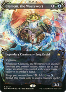 Clement, the Worrywort (Borderless) (Raised Foil) [Bloomburrow]