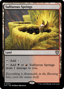 Sulfurous Springs [Outlaws of Thunder Junction Commander]