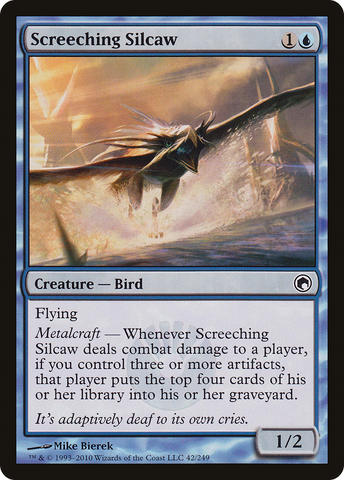 Screeching Silcaw [Scars of Mirrodin]