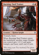 Burning-Yard Trainer [Throne of Eldraine]