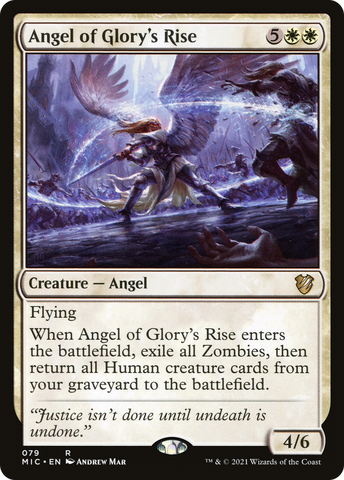 Angel of Glory's Rise [Innistrad: Midnight Hunt Commander]