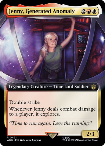 Jenny, Generated Anomaly (Extended Art) [Doctor Who]