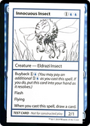 Innocuous Insect (2021 Edition) [Mystery Booster Playtest Cards]