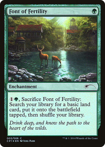 Font of Fertility [Magic 2015 Clash Pack]