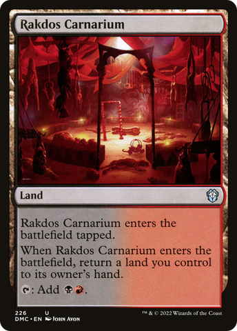 Rakdos Carnarium [Dominaria United Commander]