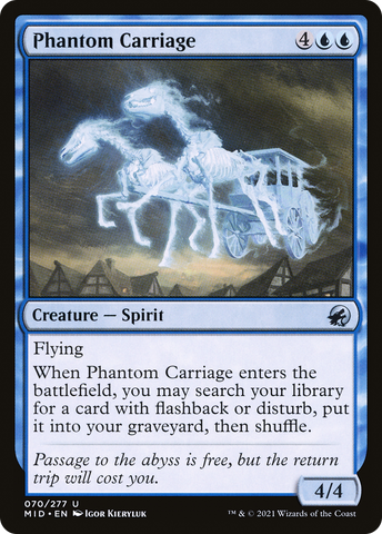 Phantom Carriage [Innistrad: Midnight Hunt]
