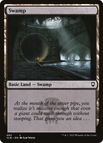 Swamp (462) [Commander Legends: Battle for Baldur's Gate]