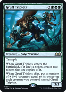 Gruff Triplets [Wilds of Eldraine Prerelease Promos]