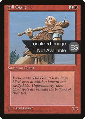 Hill Giant [Fourth Edition Foreign Black Border]