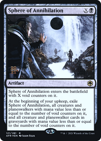 Sphere of Annihilation [Dungeons & Dragons: Adventures in the Forgotten Realms Prerelease Promos]