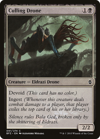 Culling Drone [Battle for Zendikar]